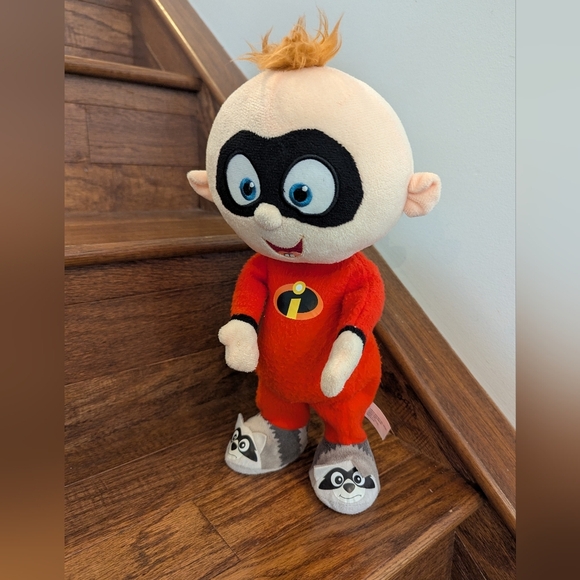 Vintage The Incredibles Fightin' Fun Jack-Jack 15" Electronic Plush - Picture 7 of 13